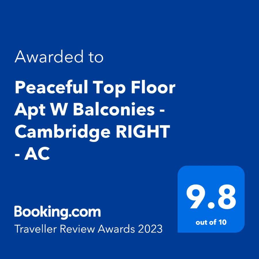 Peaceful Top Floor Apt W Balconies - Cambridge Right - Ac Фуншал Экстерьер фото